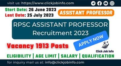 rpsc-assistant-professor-recruitment-2023-vacancies